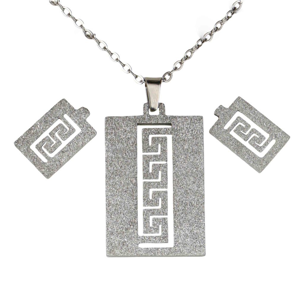 نیم ست زنانه مدل Greek Key 1 نیم ست زنانه مدل Greek Key
