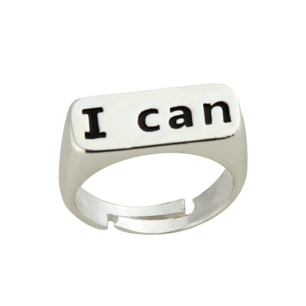 انگشتر زنانه مدل i can