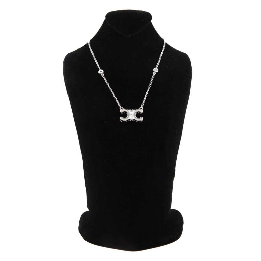 گردنبند زنانه طرح چنل 1 گردنبند زنانه طرح چنل