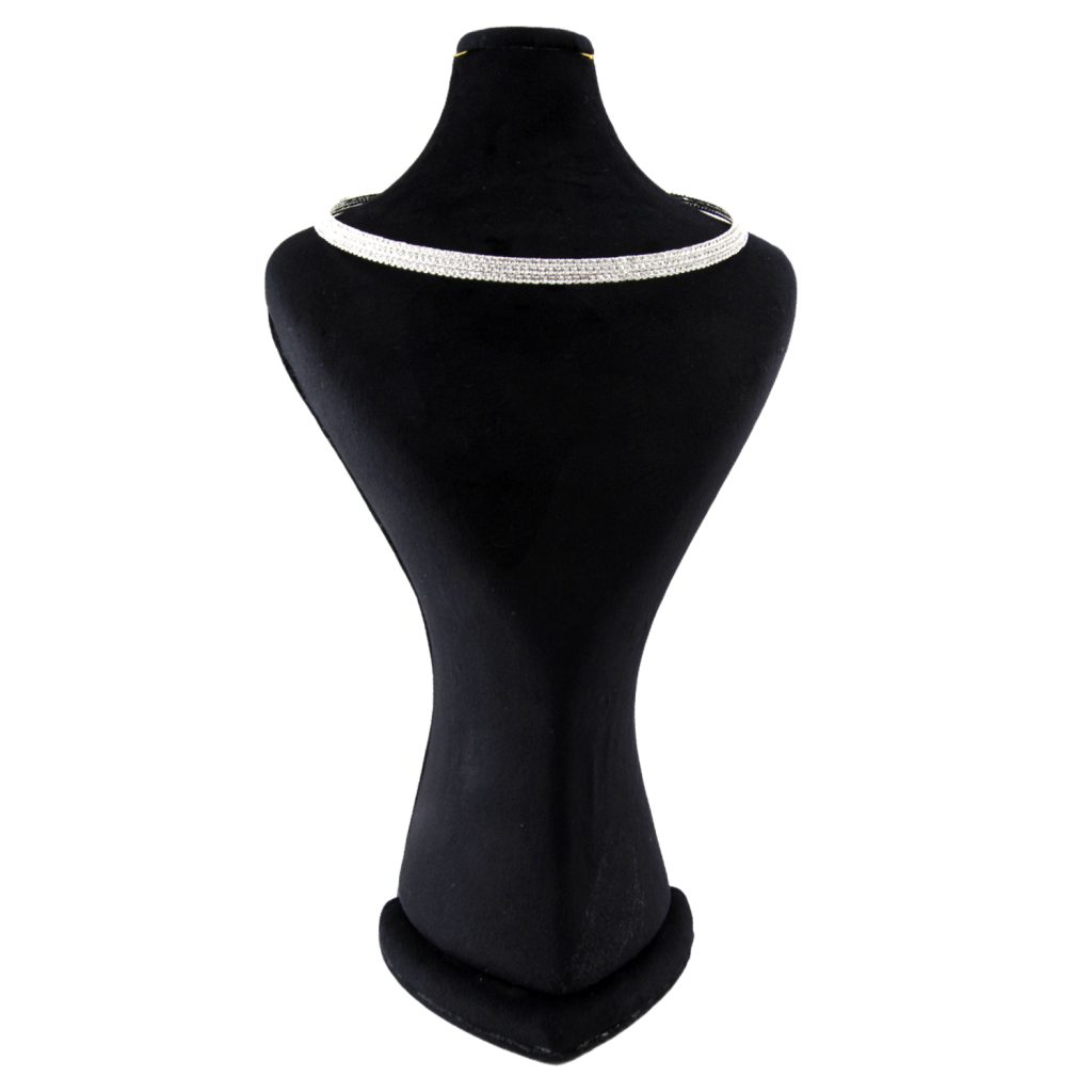 طوق نگینی زنانه سه لاین