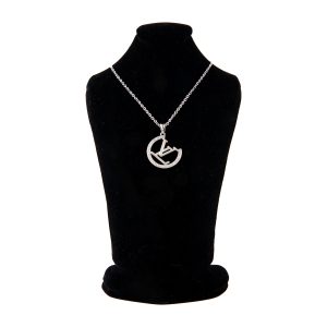 گردنبند دخترانه مدل نیم دایره LV