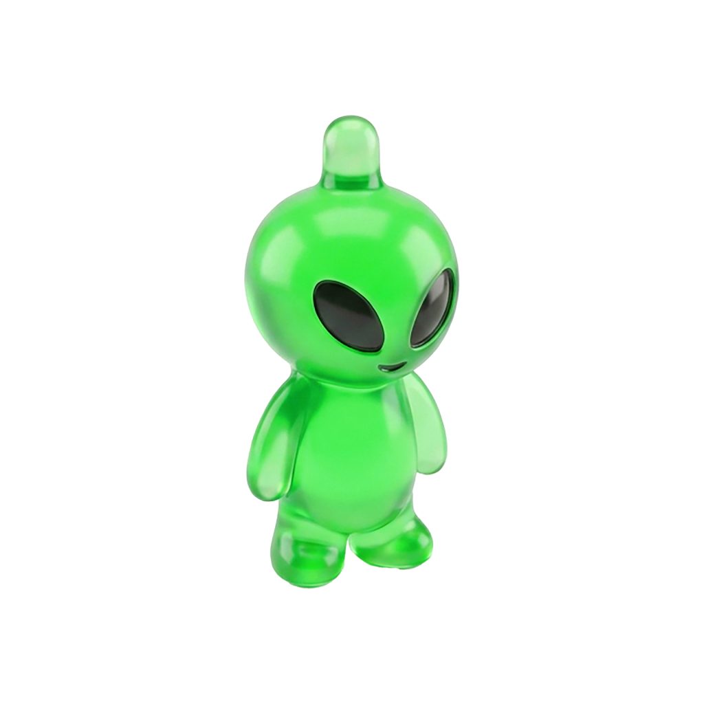 مجسمه شب تاب طرح آدم فضایی عجیب