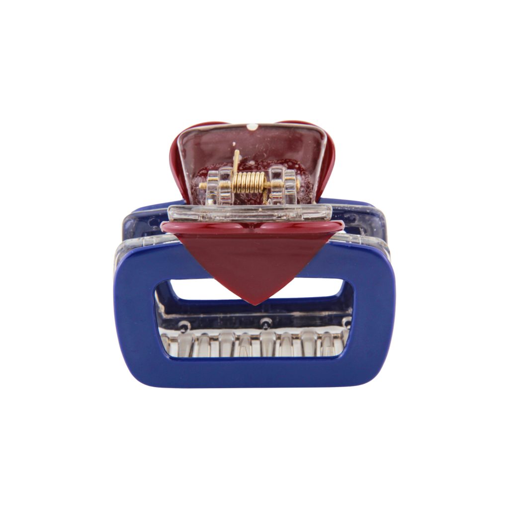 کلیپس دخترانه مدل قلبی طرح جین 1 کلیپس دخترانه مدل قلبی طرح جین