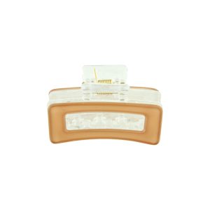 کلیپس دخترانه مدل مستطیل خطی طرح شیشه ای 20 کلیپس دخترانه مدل مستطیل خطی طرح شیشه ای